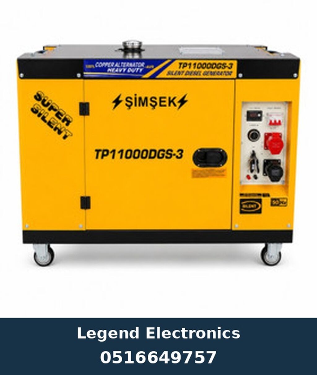 Elan başlığı: Generator Şimşək TP11000GS-3 Generator Şimşək — Generatorlar, Bakı