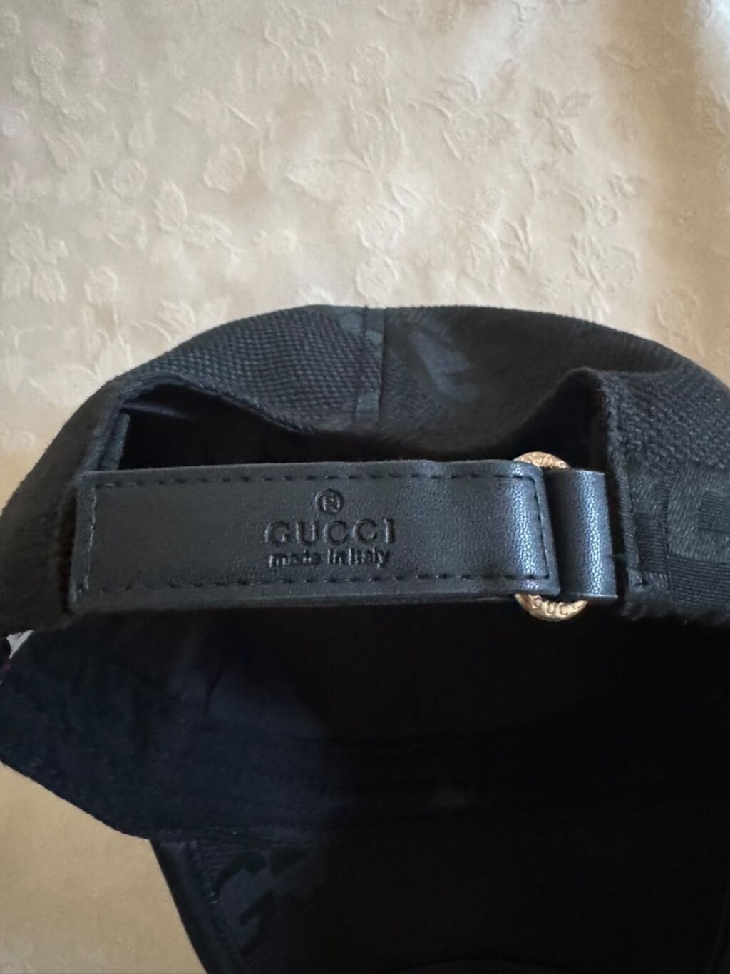 Qara rəngli Gucci beysbol papağı kepka originalla 1:1 A class replica — Baş geyimi, Bakı (3)