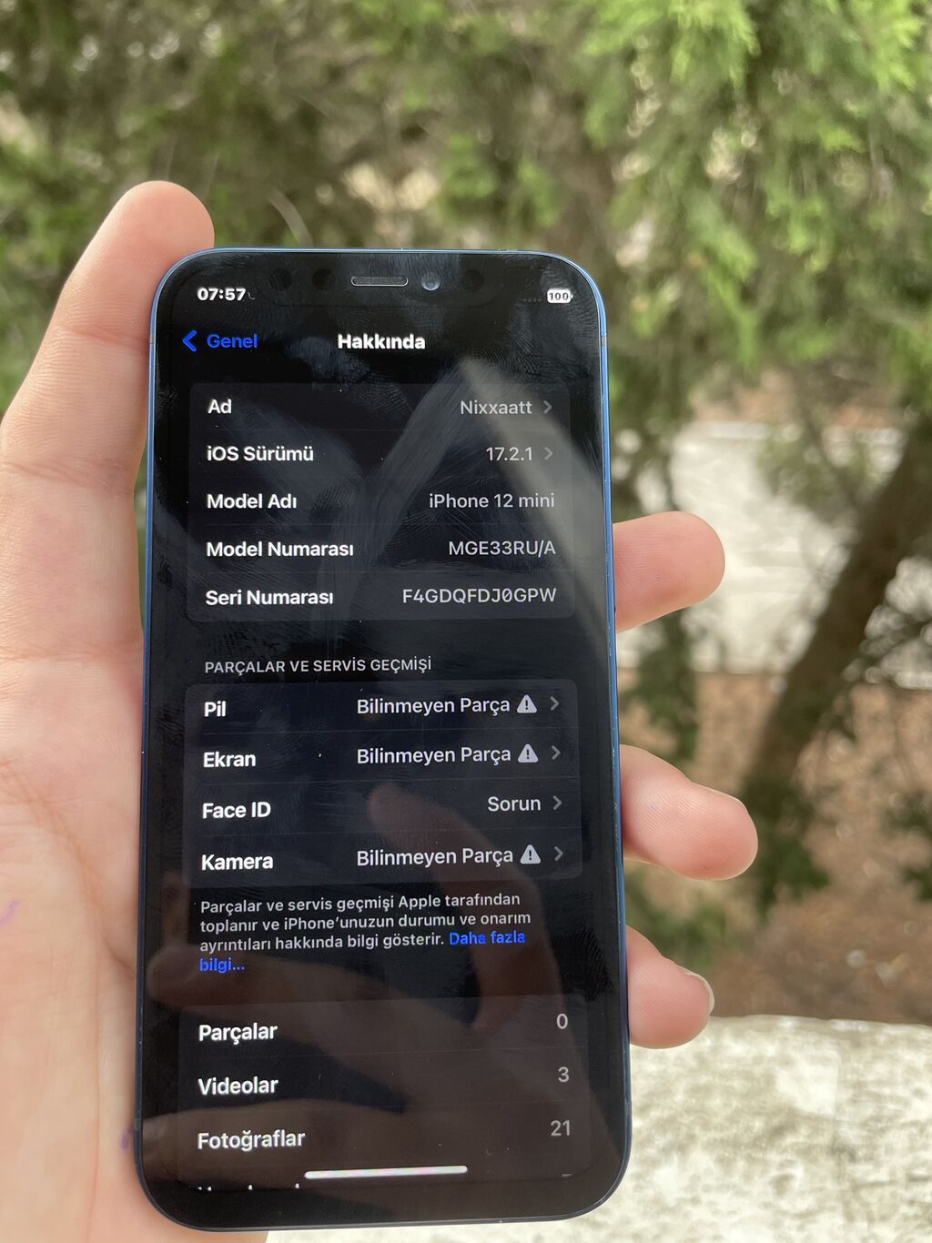 IPhone 12 mini, 128 GB, Mavi, Face ID — Apple iPhone, Sumqayıt (9)