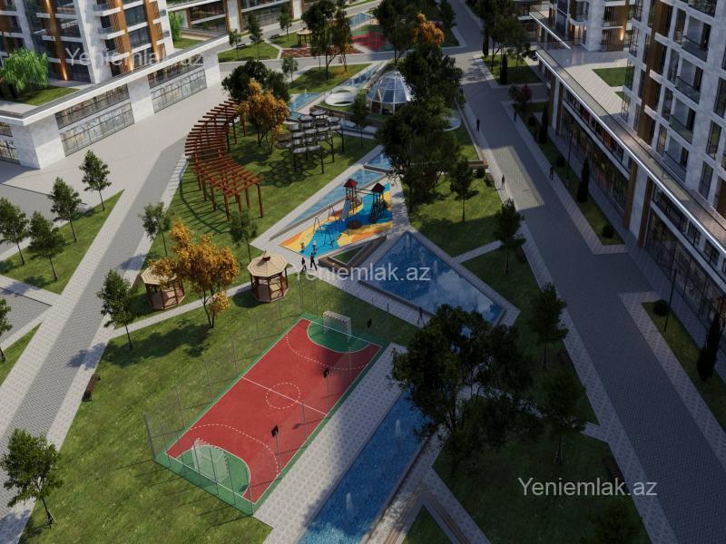 Satılır 2 otaqlı Bina evi menzil (Yeni tikili), 59 m², Nərimanov rayonu — Mənzil, Bakı (2)