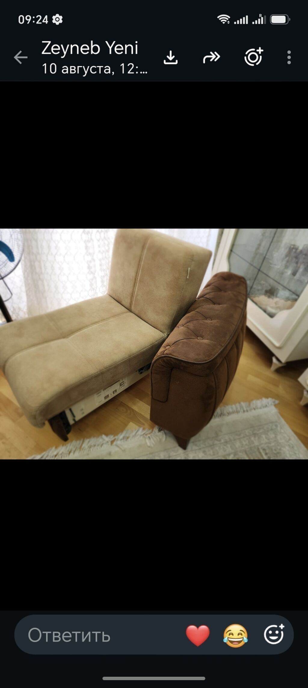 İşlənmiş, Künc divan, Divan, Bazalı, Açılan — Yumşaq mobilya dəstləri, Bakı (2)