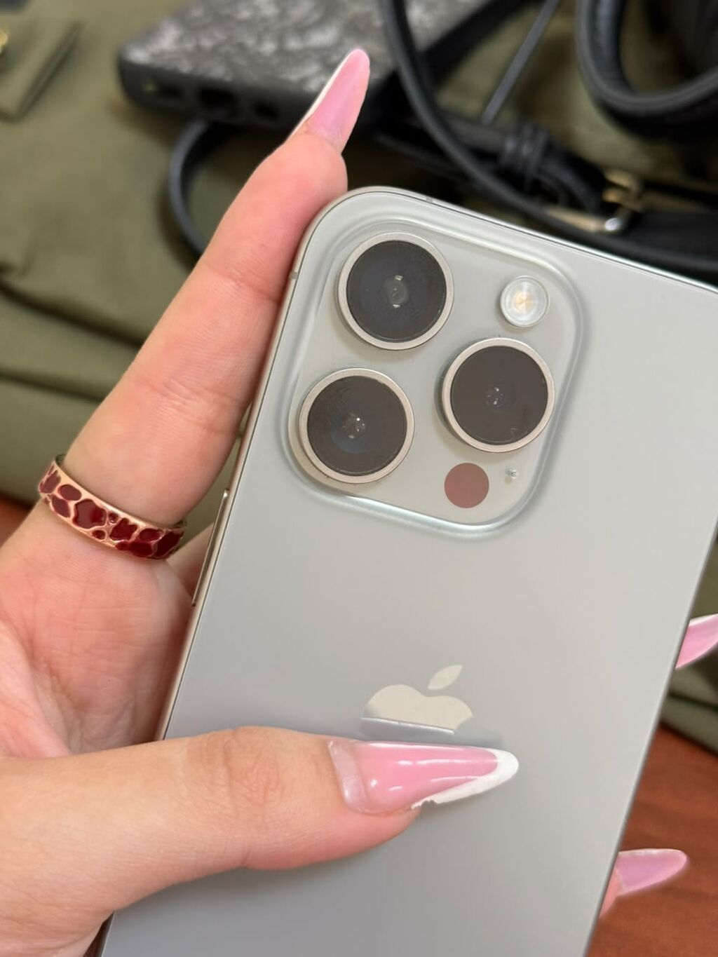 IPhone 15 Pro, 128 GB, Gümüşü, Face ID — Apple iPhone, Digah (5)