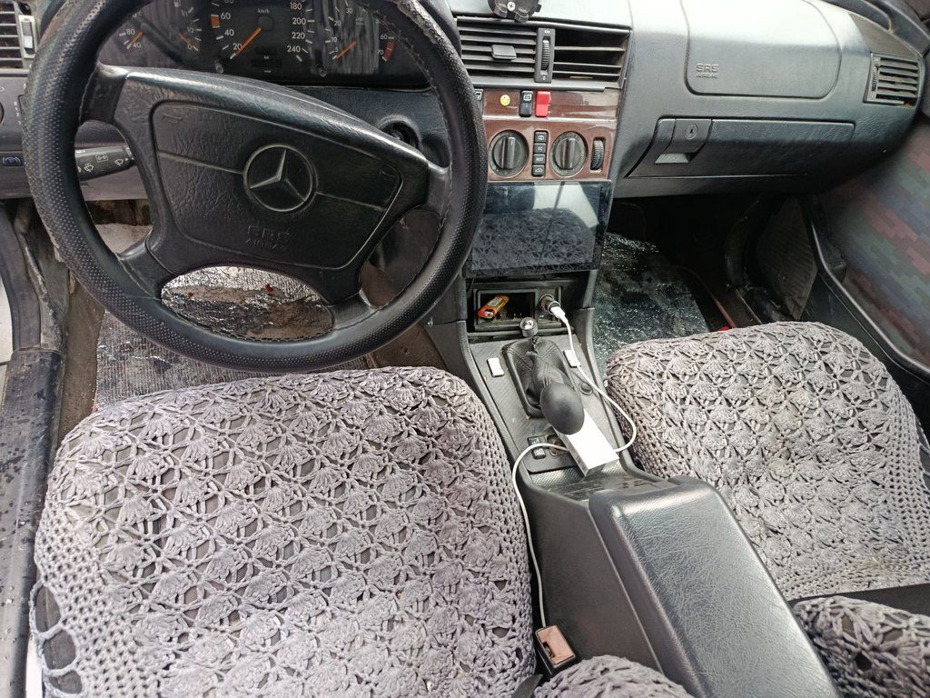 Mercedes 190, 1.8 L, 1994 il, 410 379 km 01-CD-715 — Avtomobillər, Şəki (7)