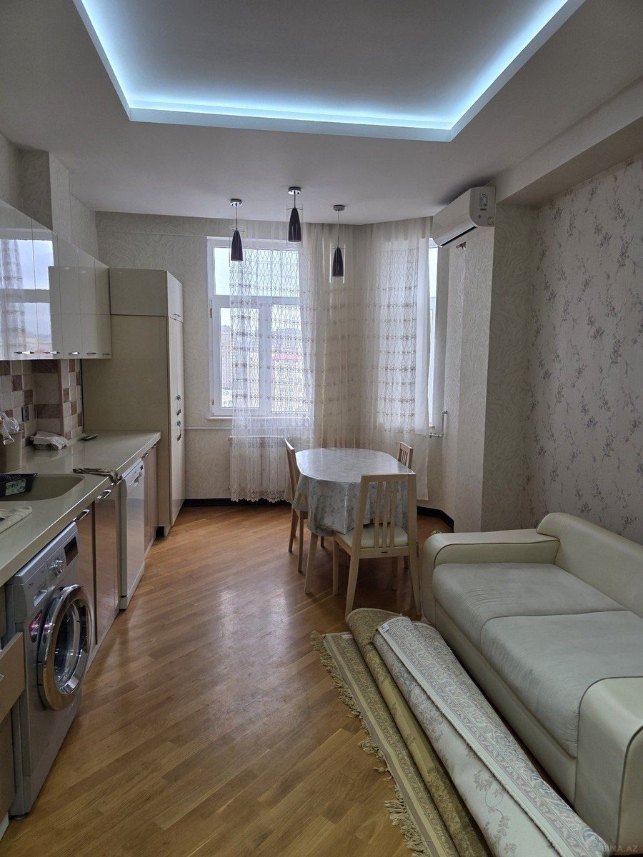 İcarəyə verilir 3 otaqlı yeni tikili 110 m² — Mənzil, Bakı (7)