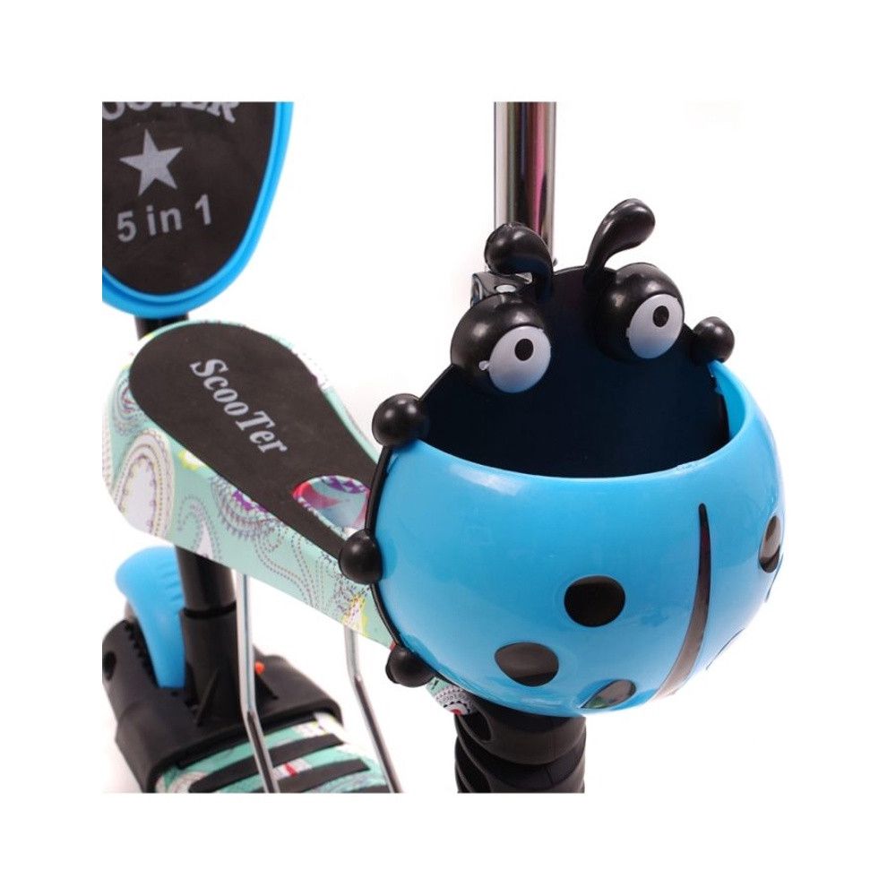 Uşaqlar üçün samokat TurboBug 5-in-1, mavi — Mallar, Bakı (2)