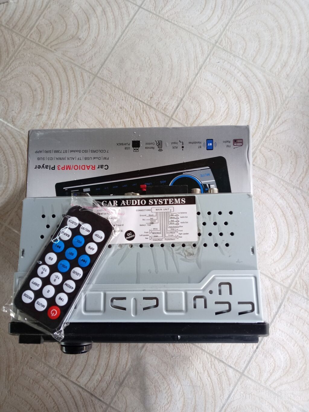 Avtomobil üçün radio/MP3 pleer – model SP-530 Xüsusiyyətlər — Avtomobil akustikası, Sumqayıt (2)
