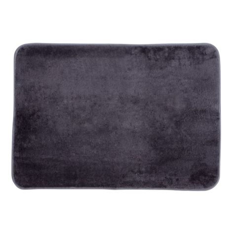 Hamam üçün xalça 6479, pambıq, qara, 75х45 sm — Bakı
