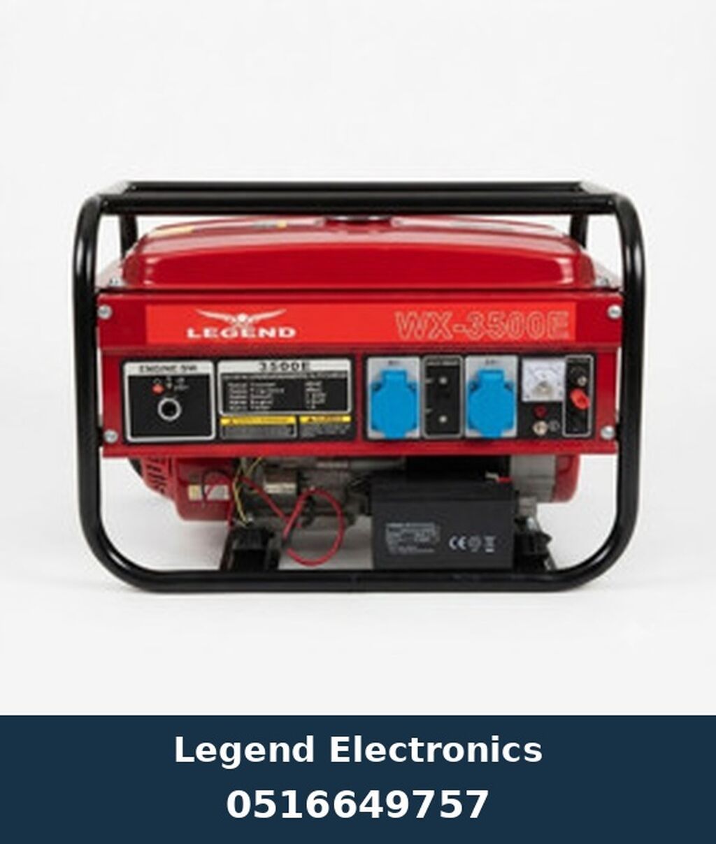 Elan başlığı: Benzin generatoru Legend 3.0 kVt 220 V Elan mətni — Generatorlar, Bakı
