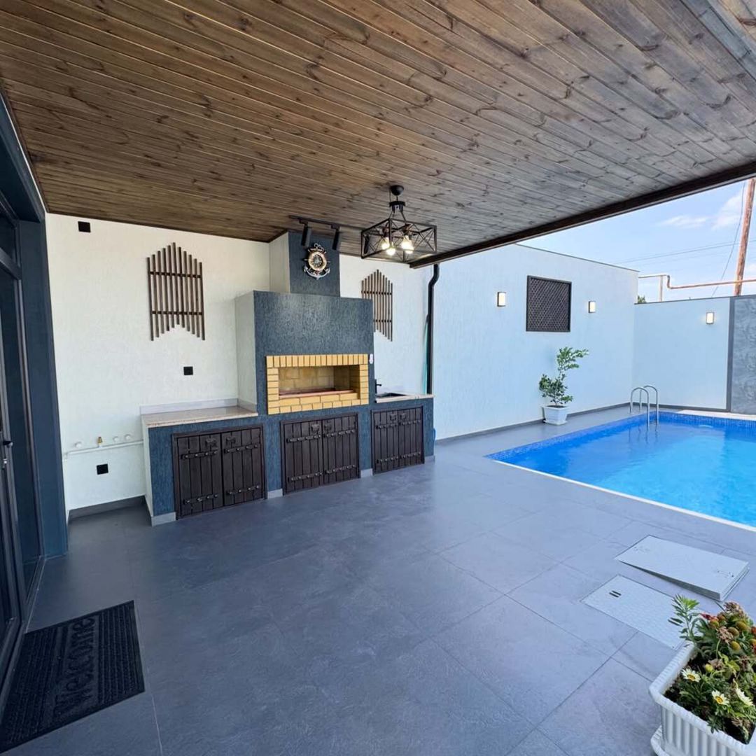 Satılır 4 otaqlı həyət evi/bağ evi 160 m² — Ev, villa, Bakı (3)