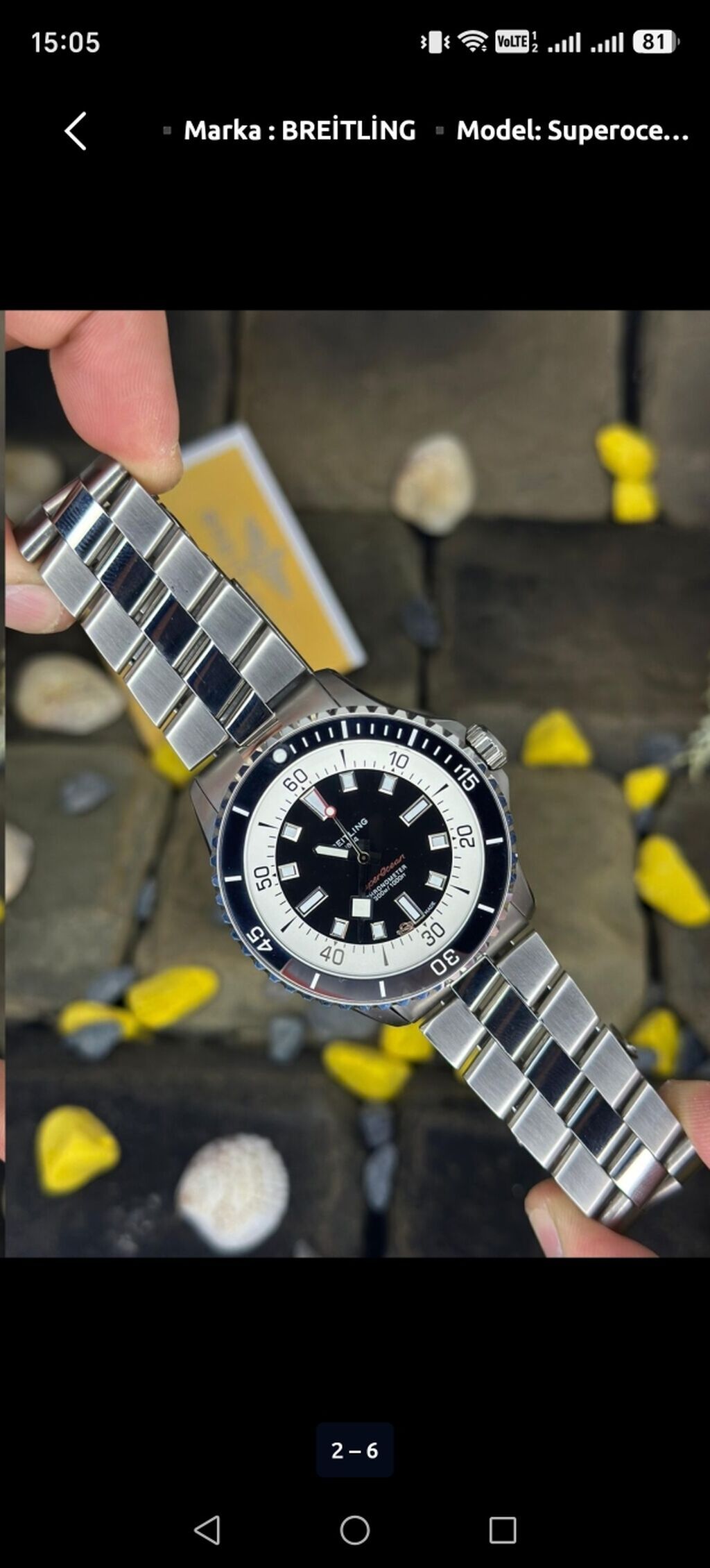 Yeni, Qol saatı, Breitling, rəng - Qara — Qol saatları, Bakı (2)