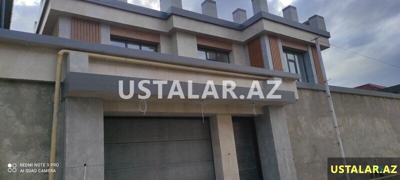 Fasad keramoqranit — Plitə işləri, Bakı (4)