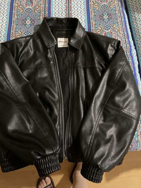 Kurtka, Dəri, Payız, Bershka, M — Bakı