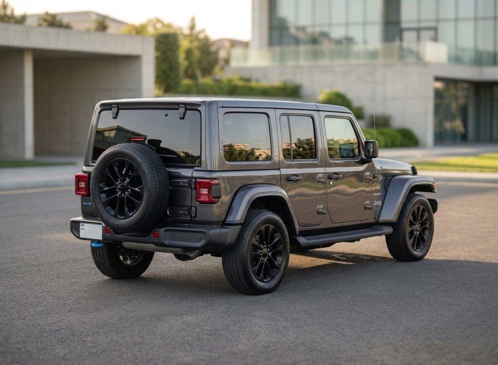 Jeep Wrangler, 2.0 L, 17.3 kWh, 2022 il, 46 500 km — Avtomobillər, Bakı (5)