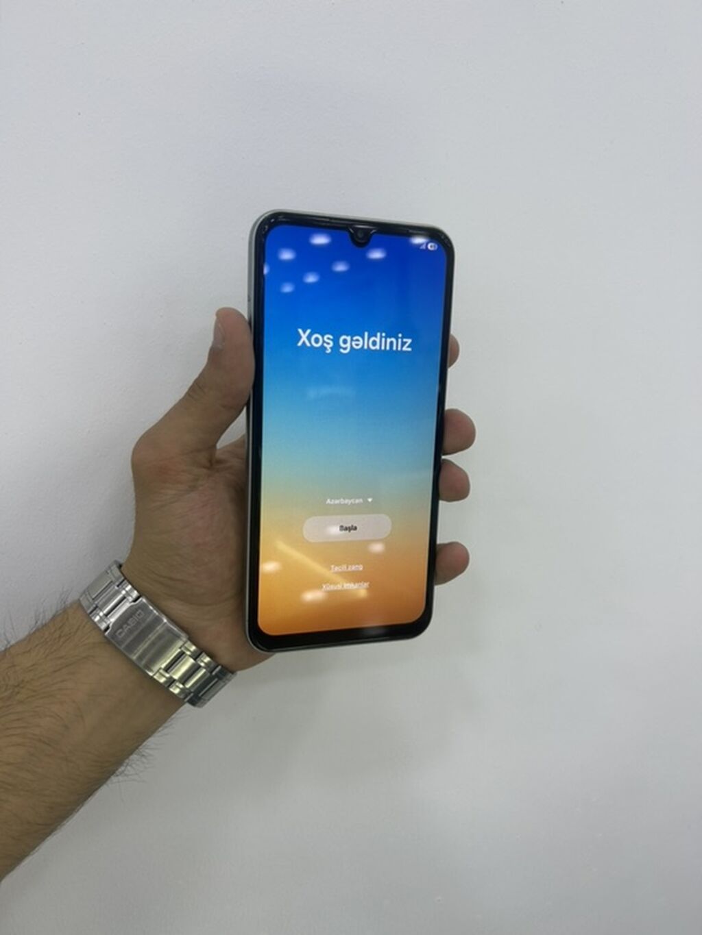 Samsung Galaxy A24 4G, 128 GB, rəng - Gümüşü, Barmaq izi — Samsung, Gəncə (4)