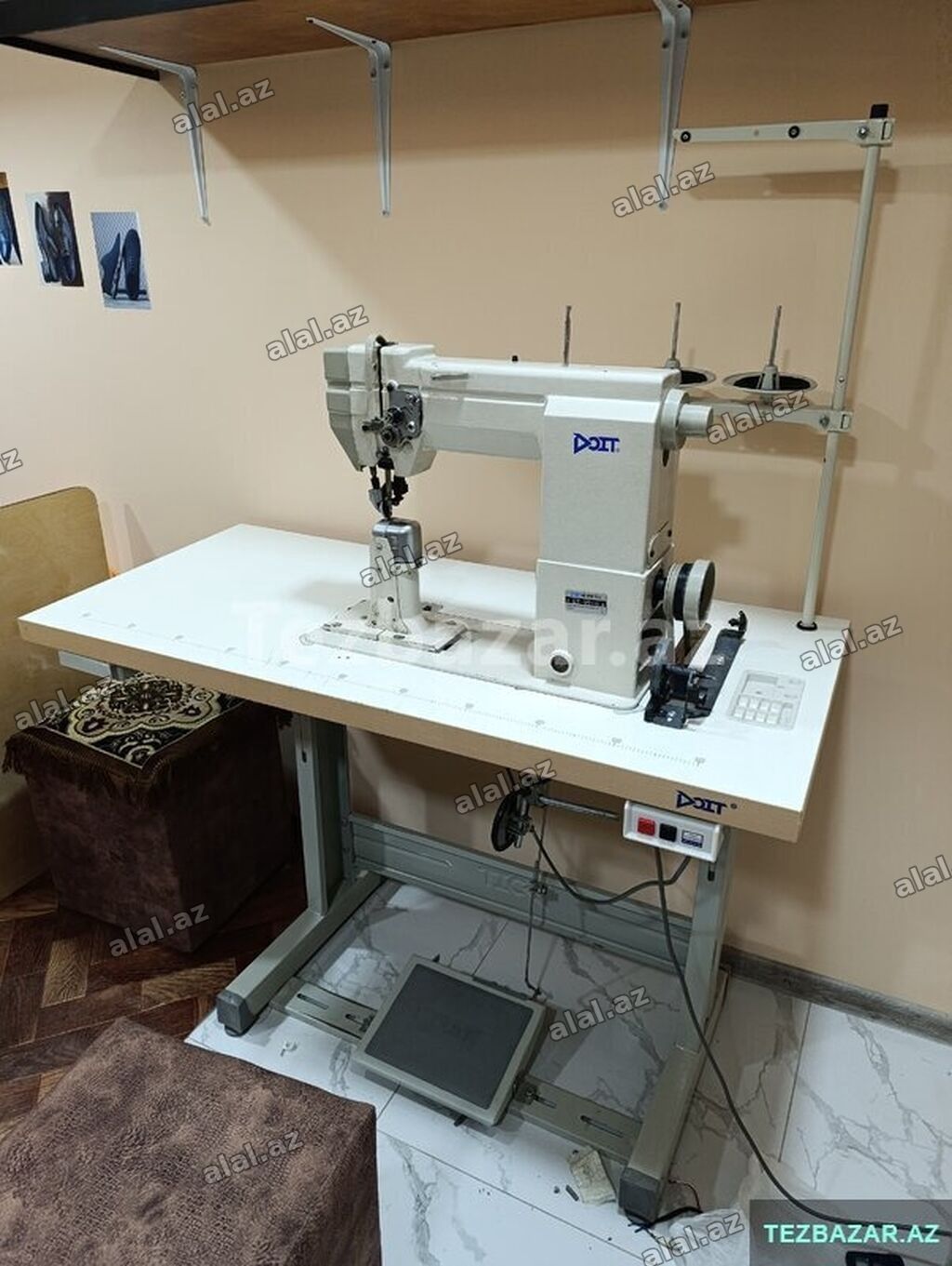 Salam ayaqqabi tikis masinlari 3 birqe satilir Ve 1tek tek satilir — Təmir və inşaat, Xaçmaz