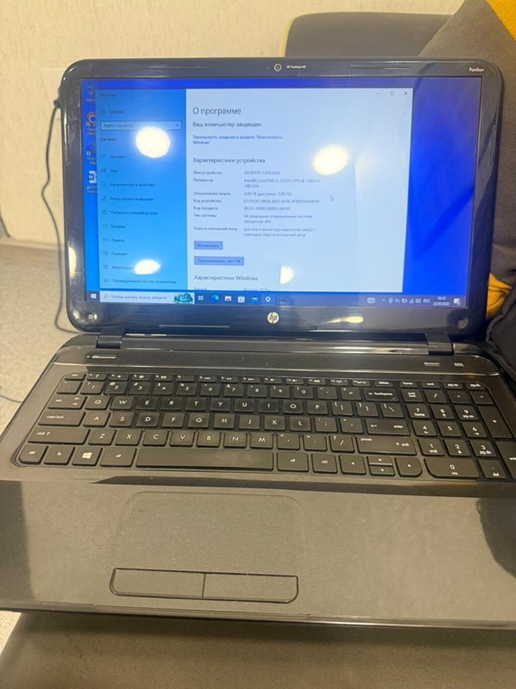 HP Pavilion noutbuk - Ekran: 15.6" (parıltılı panel) - Prosessor — HP, Bakı (4)
