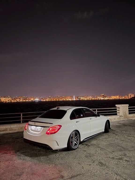 Mercedes C 220 d, 2.1 L, 2017 il, 150 000 km 77-KY-877 — Avtomobillər, Bakı (4)