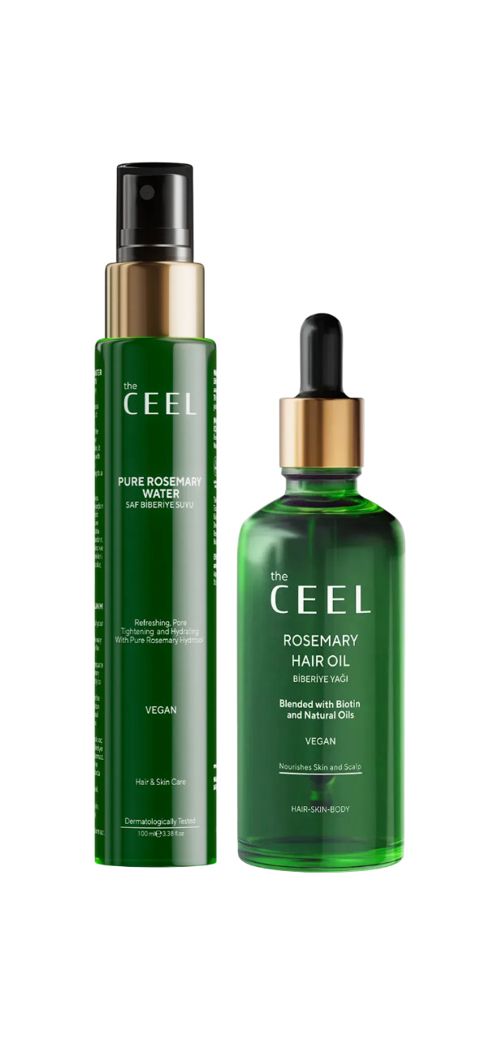 Saçlara qulluq dəsti No Brand Yağ saçlar üçün No Brand Rosemary 50 ml + Saçlar üçün sprey No Brand Pure Rosemary Water 100 ml) — Bakı