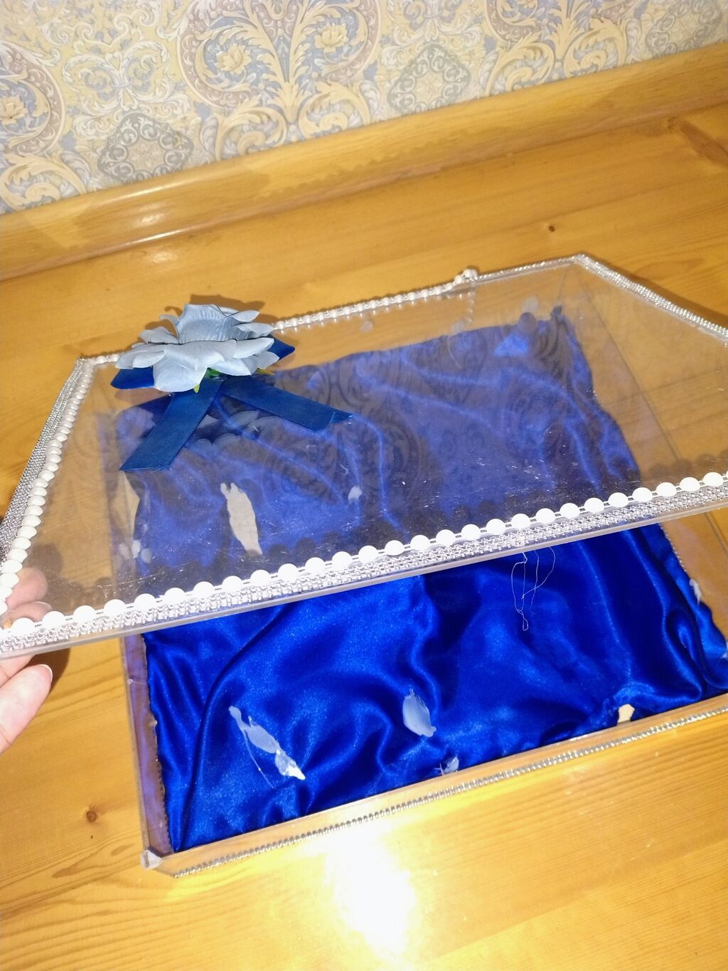 Satılır ​Zərif Dizaynlı Hədiyyəlik Qutu (Üzüklər üçün) ​Bu — Bayram məmulatı, Digah (2)