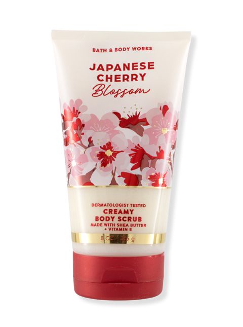 Bədən skrabı Bath & Body Works Japanese Cherry Blossom, 226 ml — Bakı