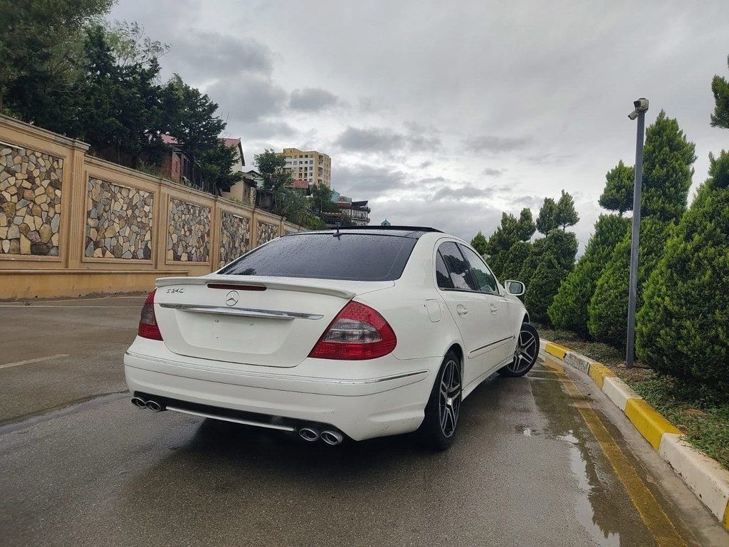 Mercedes E 240, 2.6 L, 2003 il, 332 000 km — Avtomobillər, Bakı (9)