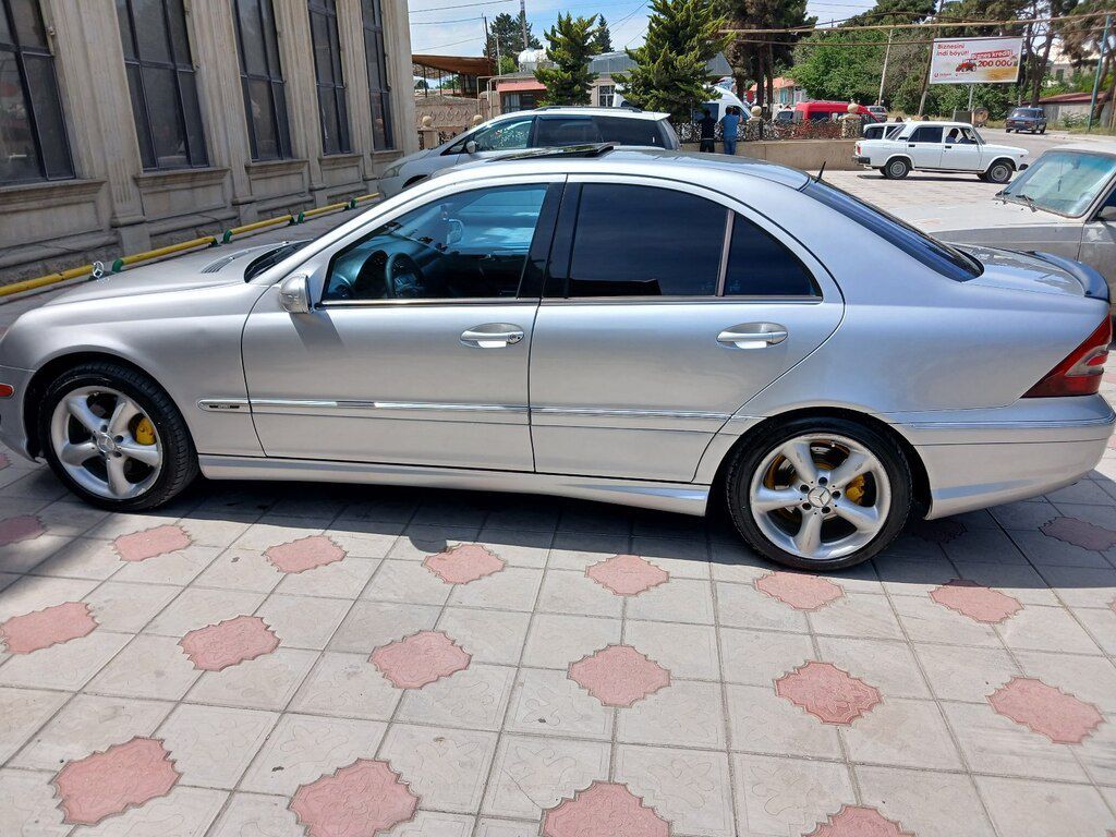 Mercedes C 200, 2.0 L, 2004 il, 350 000 km 99-XJ-091 — Avtomobillər, Şəmkir (3)