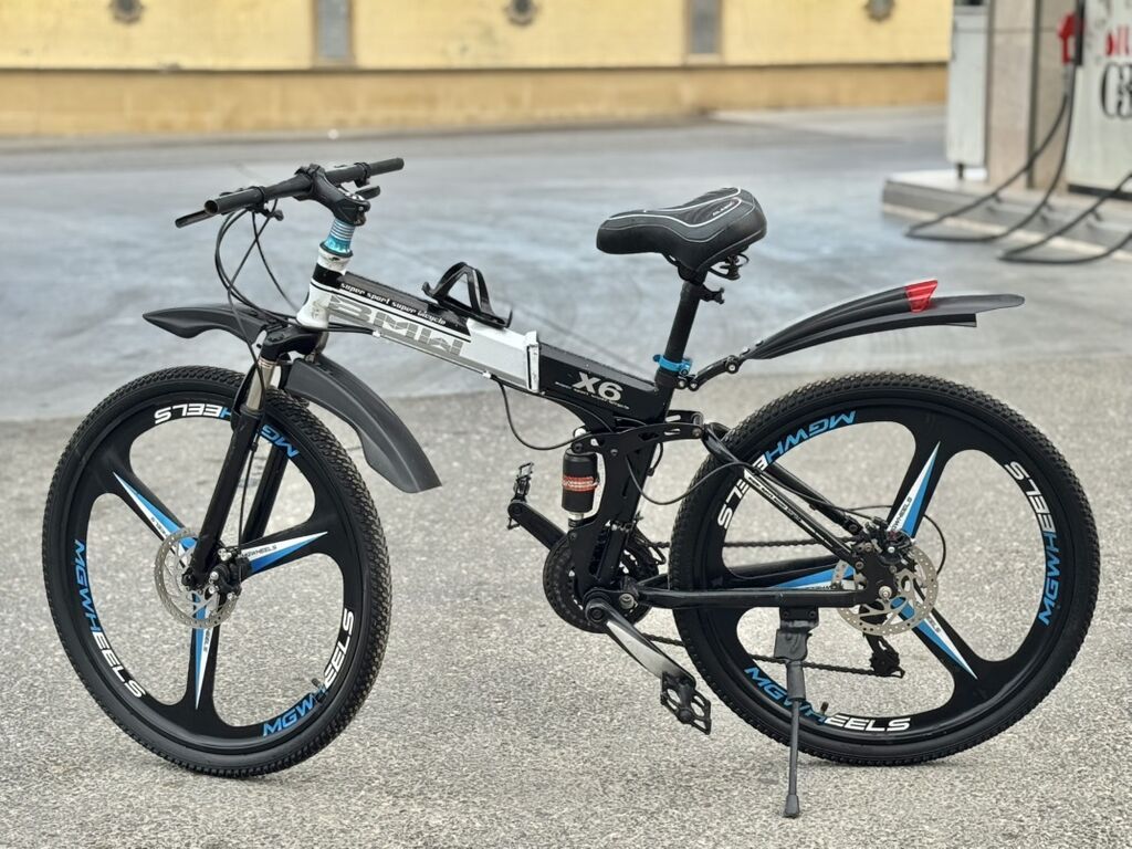 Velosiped BMW 26 Lıq Skorsnoy. Ela veziyyetdedir.Heç bir problemi — Yol velosipedləri, Sumqayıt (9)