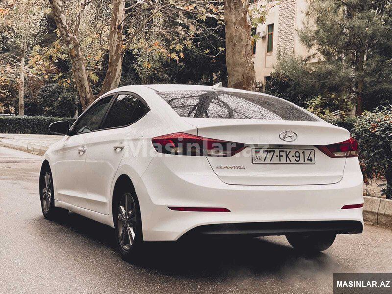 Hyundai Elantra 2018 77-FK-914 — Minik avtomobili icarəsi, Bakı (3)