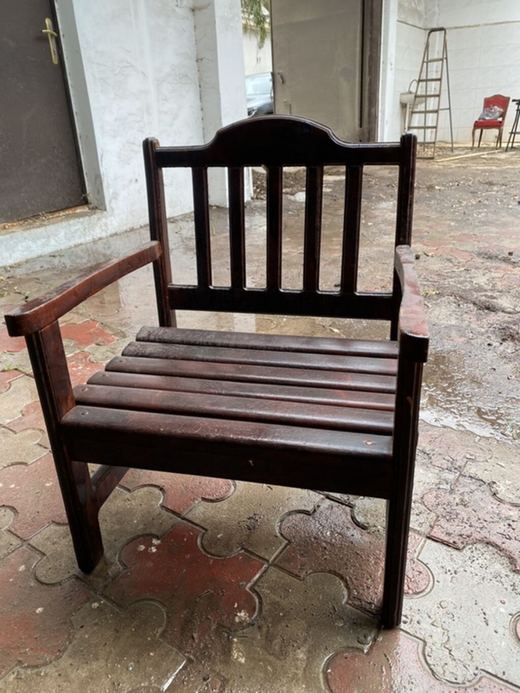 Taxta (ağac) bağ-mebel dəsti - Material: bərk ağacdan hazırlanmış — Mobilya dəstləri, Bakı (9)