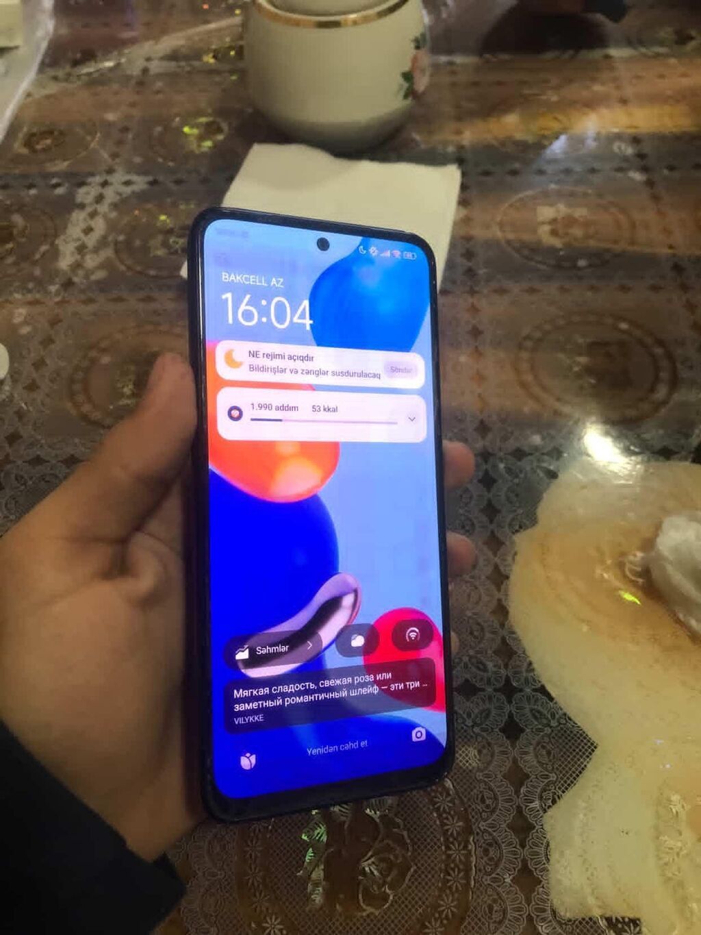 Redmi Not-11 Kabrosu Adaptri Qutusu Üsdündə Verilecey 64/4 yaddaşı var — Xiaomi, Sumqayıt (5)