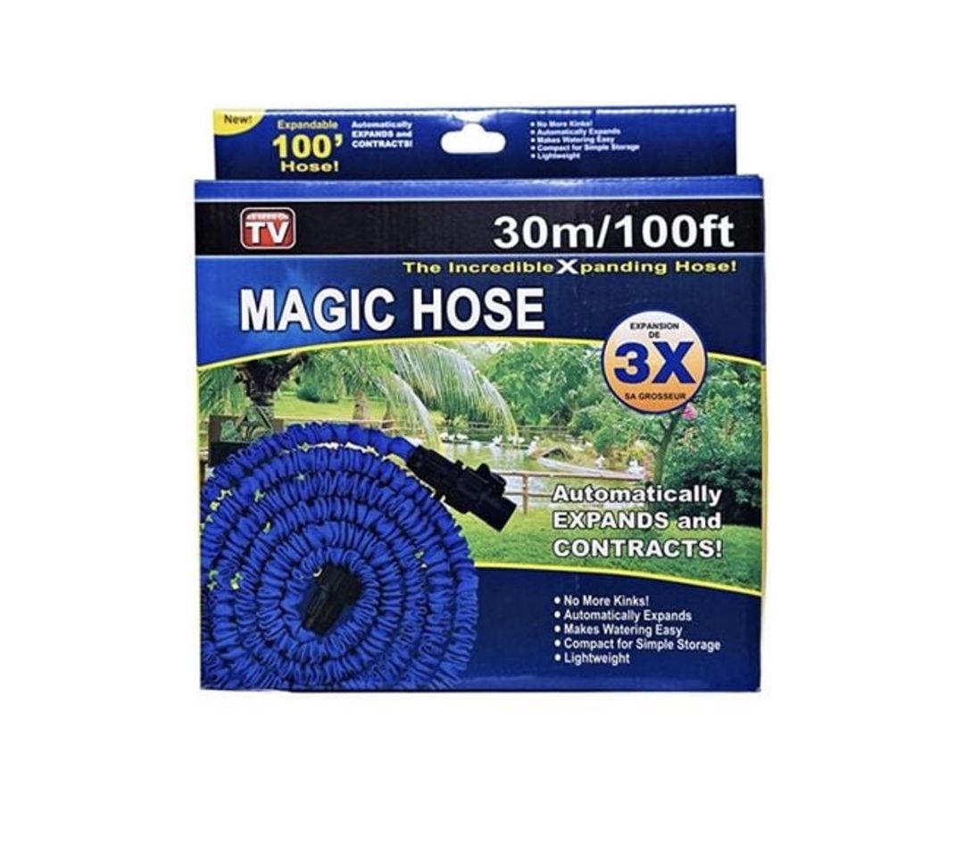 Suvarma şlanqı Magic Hose SH-271, plastik, goy, 30 m — Mallar, Bakı