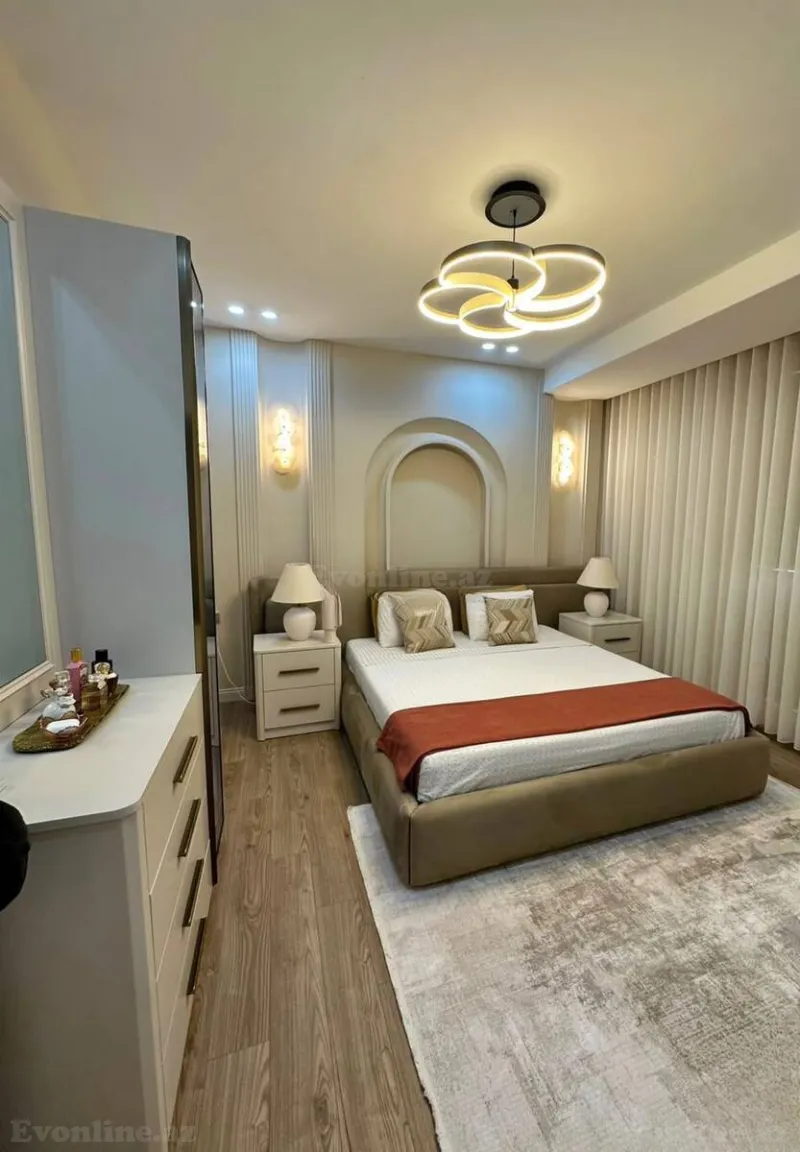 Kirayə verilir 3 otaqlı Mənzil Yeni tikili 120 m² Bakı, Xətai r., Ağ şəhər — Bakı