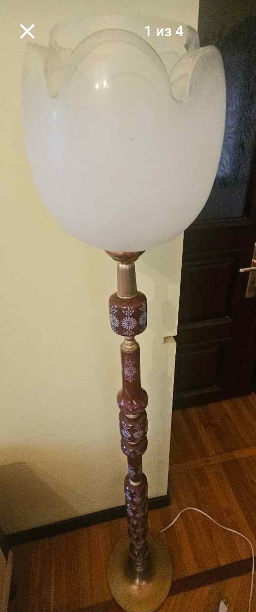 Торшер Polam (Польша, эпохи Ссср 70-80-е) / Lampa podłogowa — Döşəmə və stol lambaları, Bakı