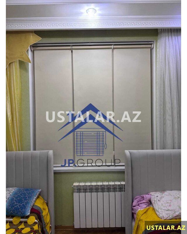 Ştor pərdə jaluz modelləri — Pəncərələr, qapılar, balkonlar, Bakı