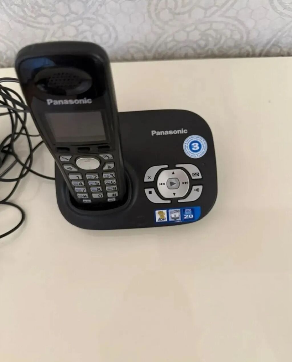 Stasionar telefon Panasonic, Simli, Yeni, Ünvandan götürmə — Kabel və radio telefonları, Bakı (2)