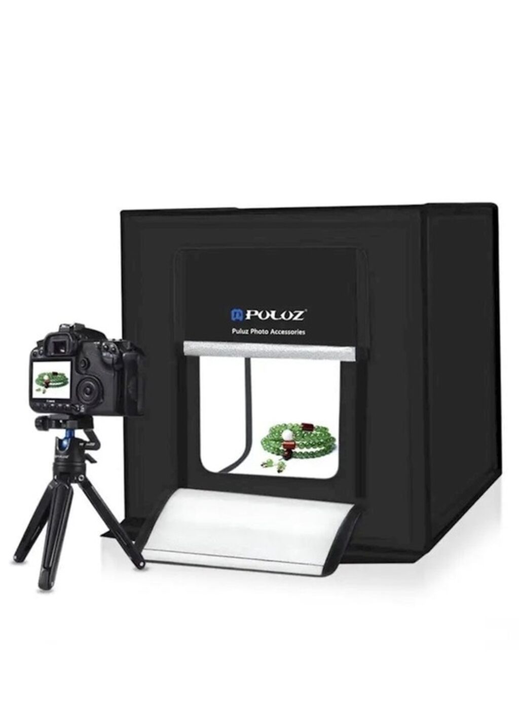Puluz Foto Light Box – 60×60×60 sm portativ fotoqutu Məhsulunuzun — İşıq avadanlığı və aksesuarlar, Masazır