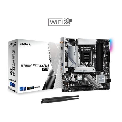 ASRock B760M Pro RS/D4 WiFi — HyperTitan — Материнские платы