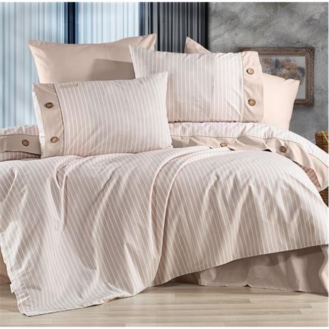 Yataq dəsti Altınbaşak Bambu Dome Anew, yorğan üzü 200x220 sm, mələfə 240x260 sm, 4 əd yastıq üzü 50x70 sm, ikinəfərlik, pambıq - Altınbaşak 120 — Mallar, Bakı