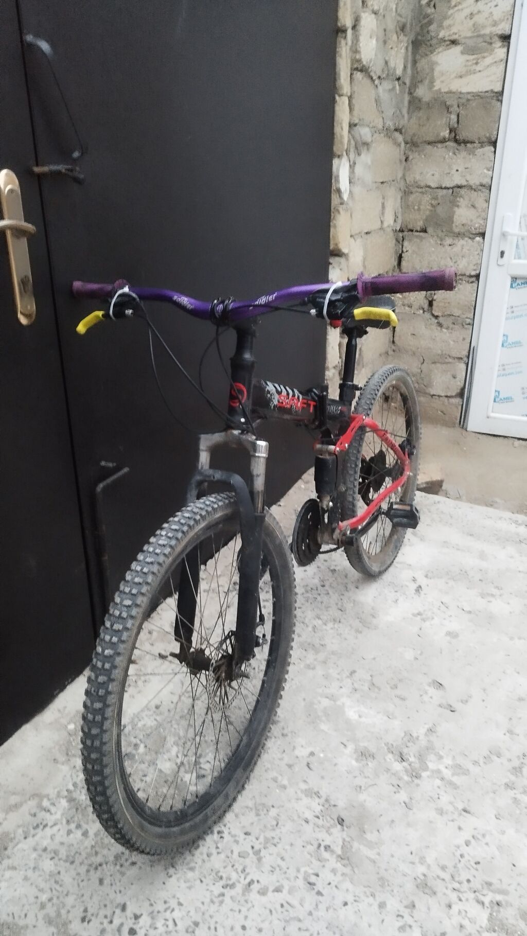 Dağ velosipedi – Shockwave Shıft - Çərçivə: dəmir ön üçbucaq qara — Dağ velosipedləri, Digah (3)