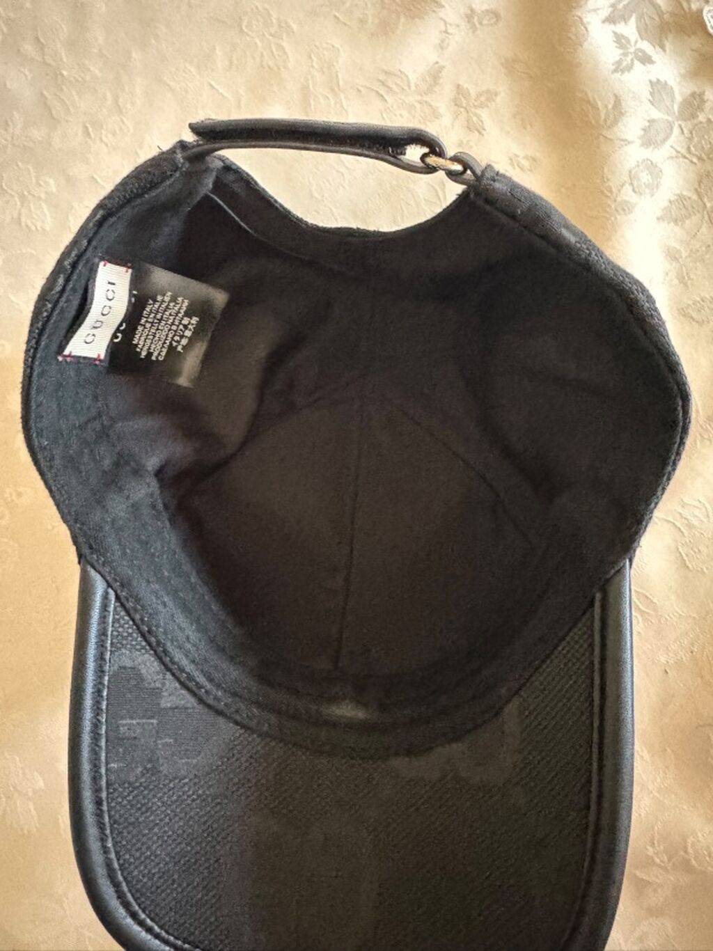 Qara rəngli Gucci beysbol papağı kepka originalla 1:1 A class replica — Baş geyimi, Bakı (2)