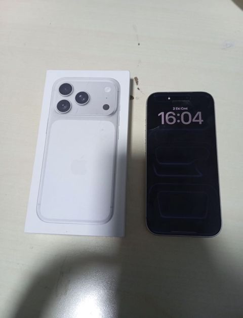 IPhone 17 Pro, 256 GB, Ağ, Barmaq izi, Simsiz şarj, Face ID — Bakı
