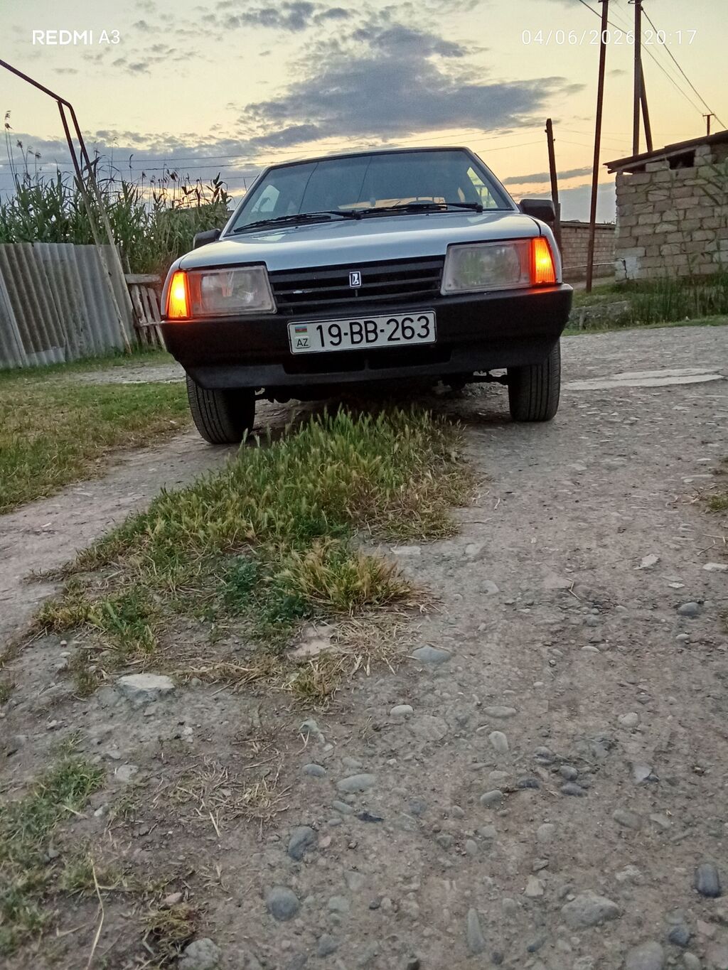 Model: Lada Samara (VAZ 2108) 3 qapı, ağ rəng Kuzov: Hetçbek Ön 19-BB-263 — Avtomobillər, Bakı (7)
