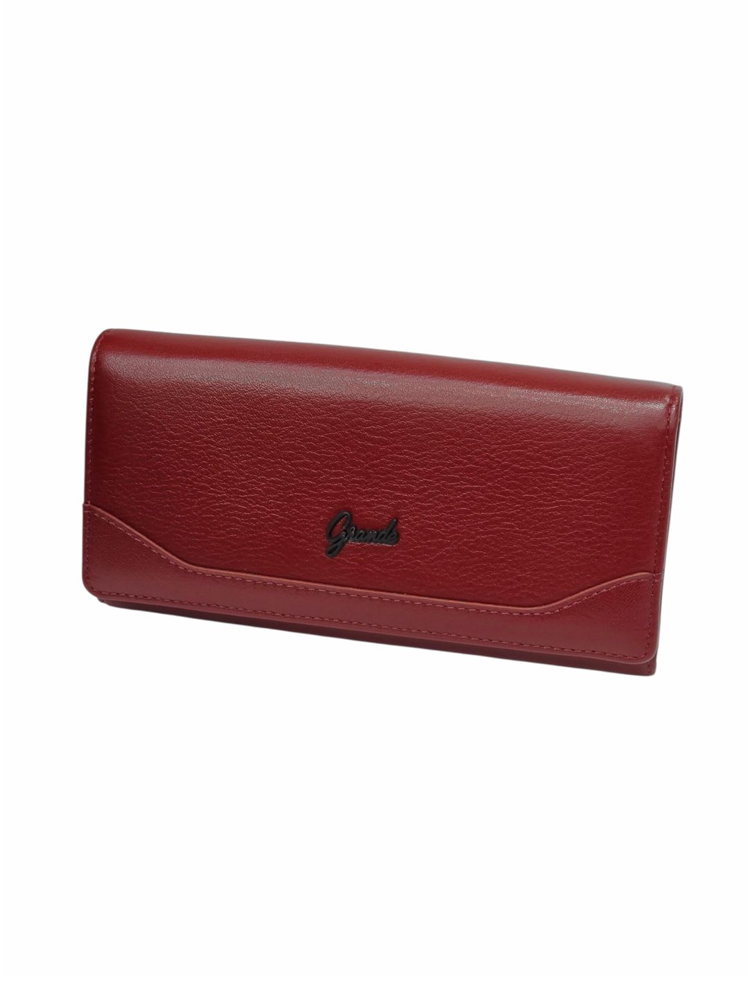 Pulqabı Grande, Grande 2664 Bordo, təbii dəri, 19x9.5 sm — Mallar, Bakı (2)