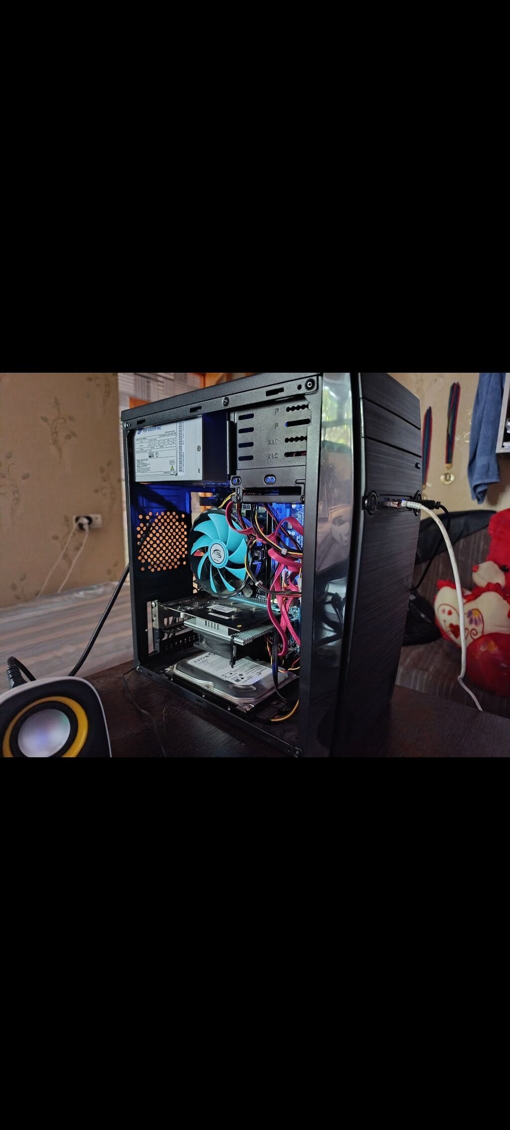 Salam. i3 3240, gt 630, 12gb ram SSD tek sistem 100m monitornan + — Masaüstü kompüterlər, Digah (2)