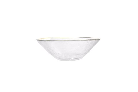 Kasa Porland Moon, yumru, 15 sm, şüşə, şəffaf/qızılı, məhsul çeşiddə — Bakı