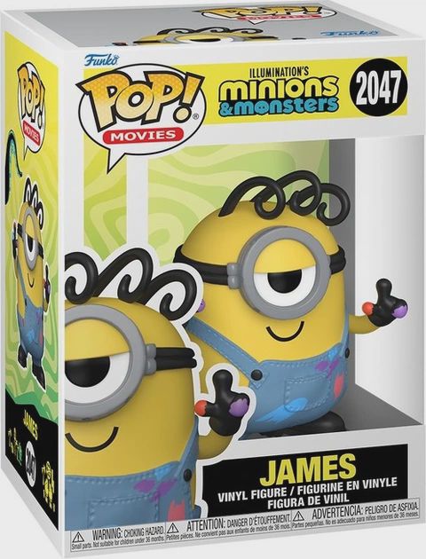 Funko. First POP Movies: Minions 3 - James — Bakı