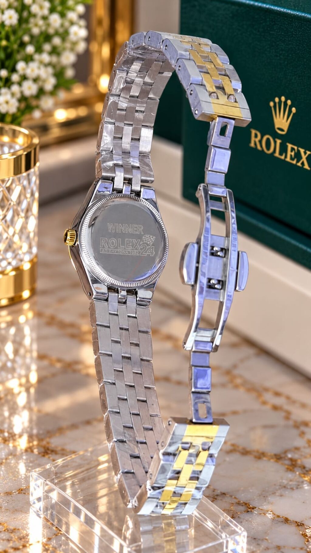 Yeni, Qol saatı, Rolex, rəng - Ağ — Qol saatları, Bakı (5)