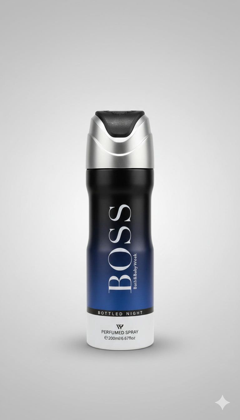 Dezodorant-antiperspirant Boss Bottled Night kişilər üçün 200 ml - MJ-BN200 — Mallar, Bakı