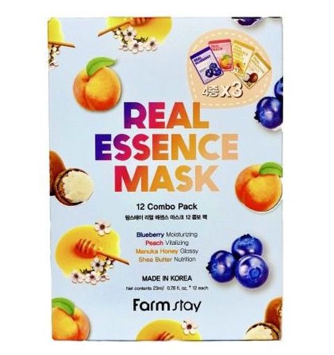 Üz üçün parça maska dəsti No Brand Real Essence, 12 əd — Bakı