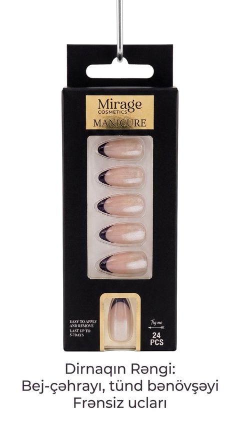 Süni dırnaqlar Mirage 6045_91, 24 əd — Bakı
